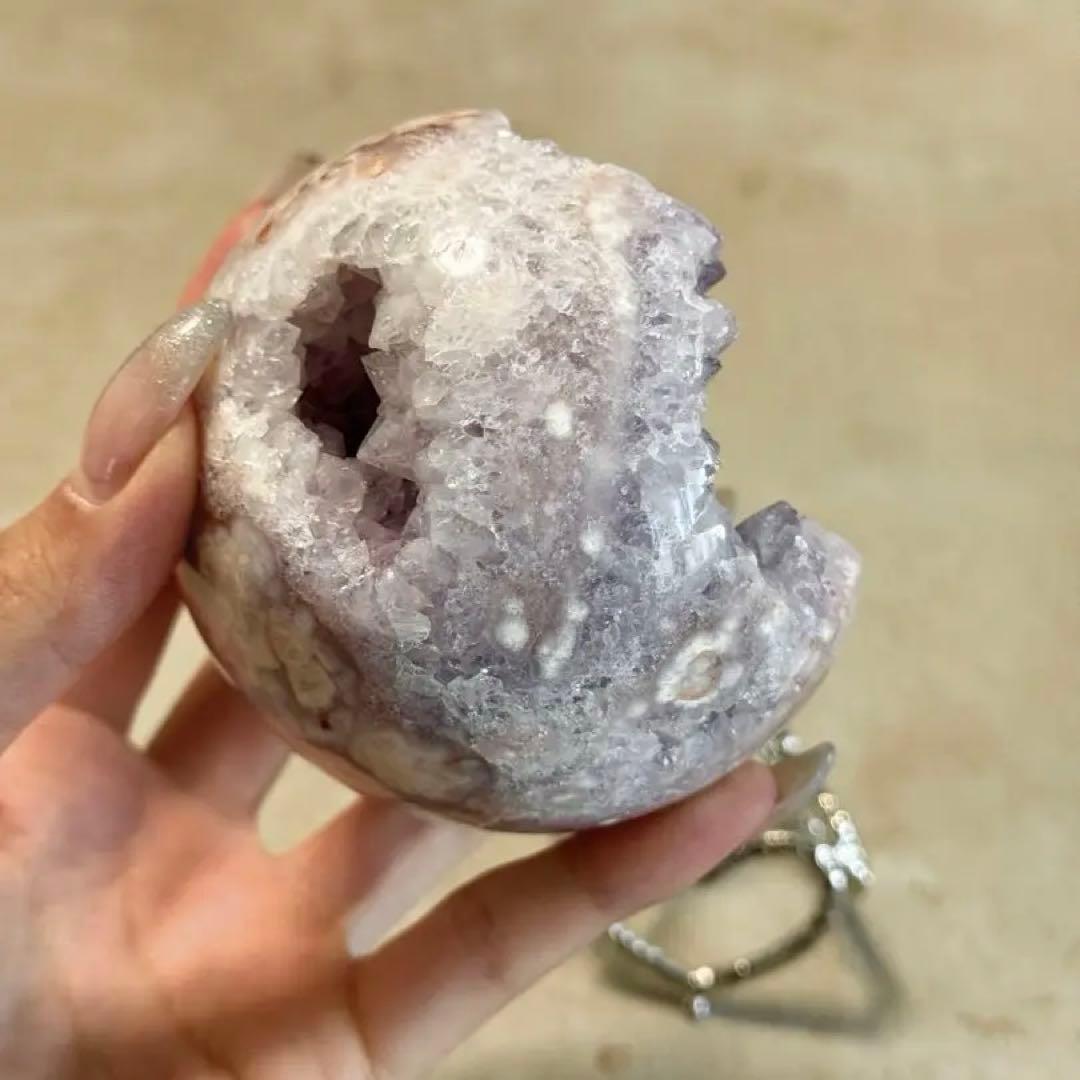 高品質ピンクアメジストスフィア/79.24mm