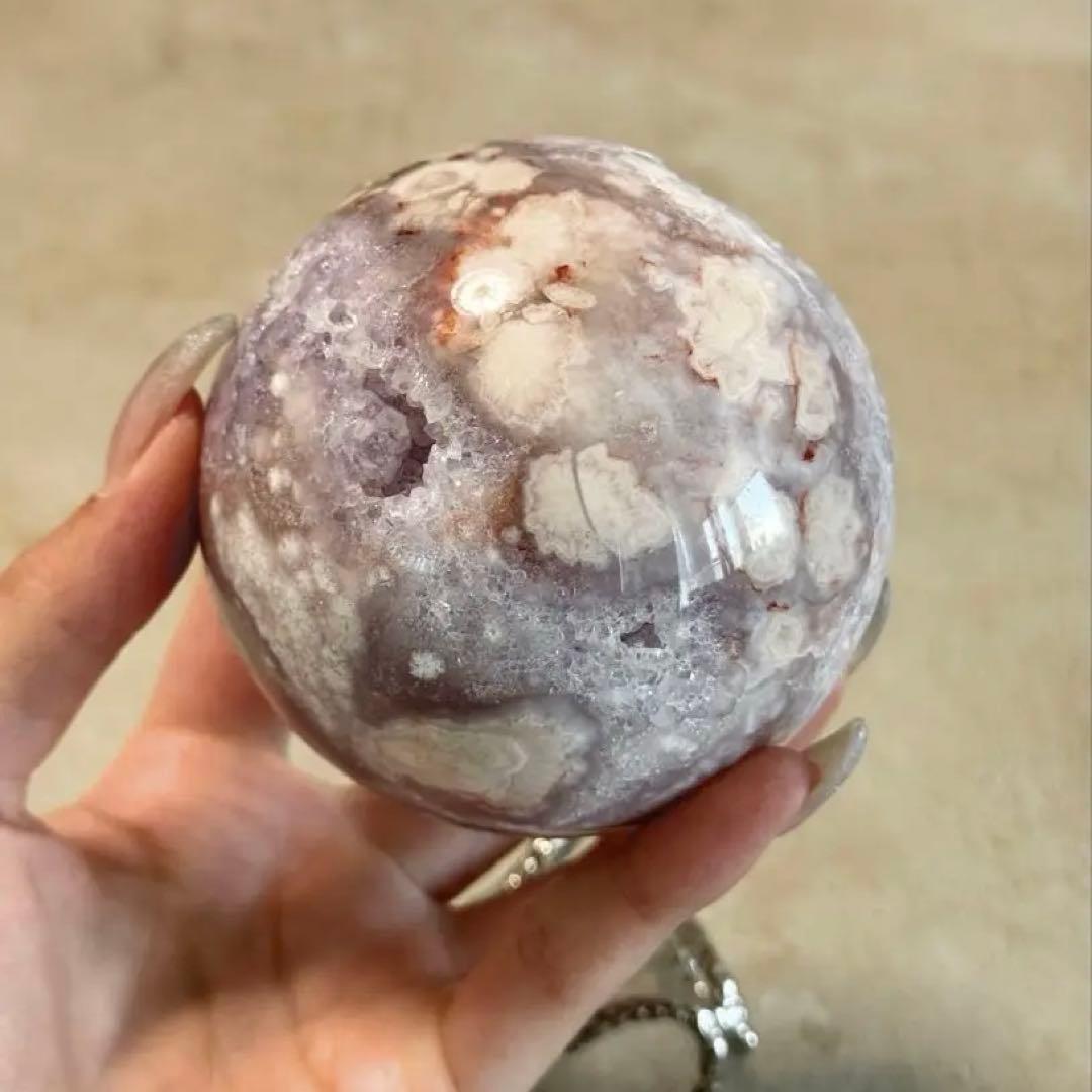 高品質ピンクアメジストスフィア/79.24mm