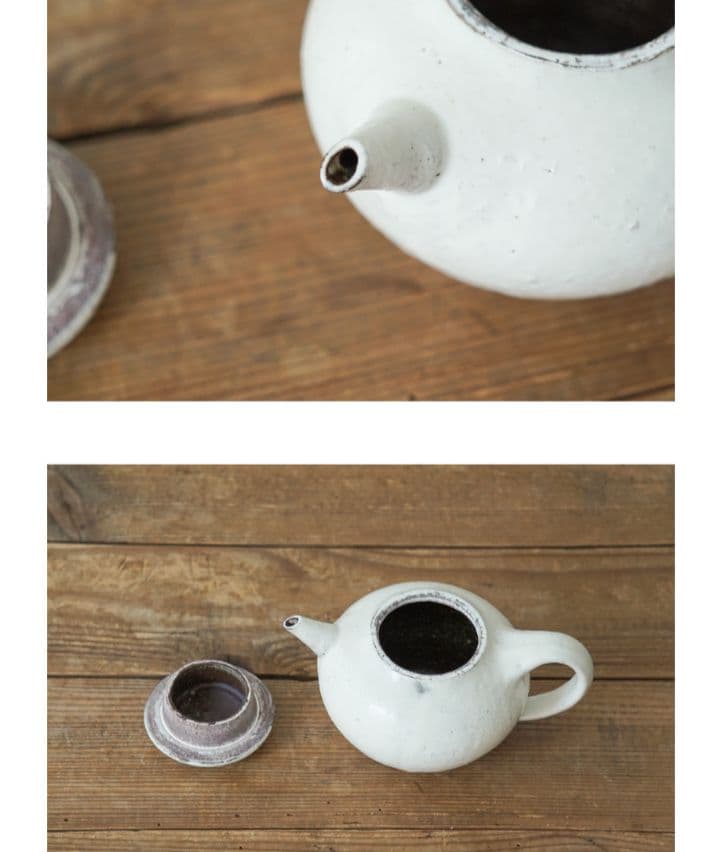 小山 乃文彦氏作品　粉引きポット