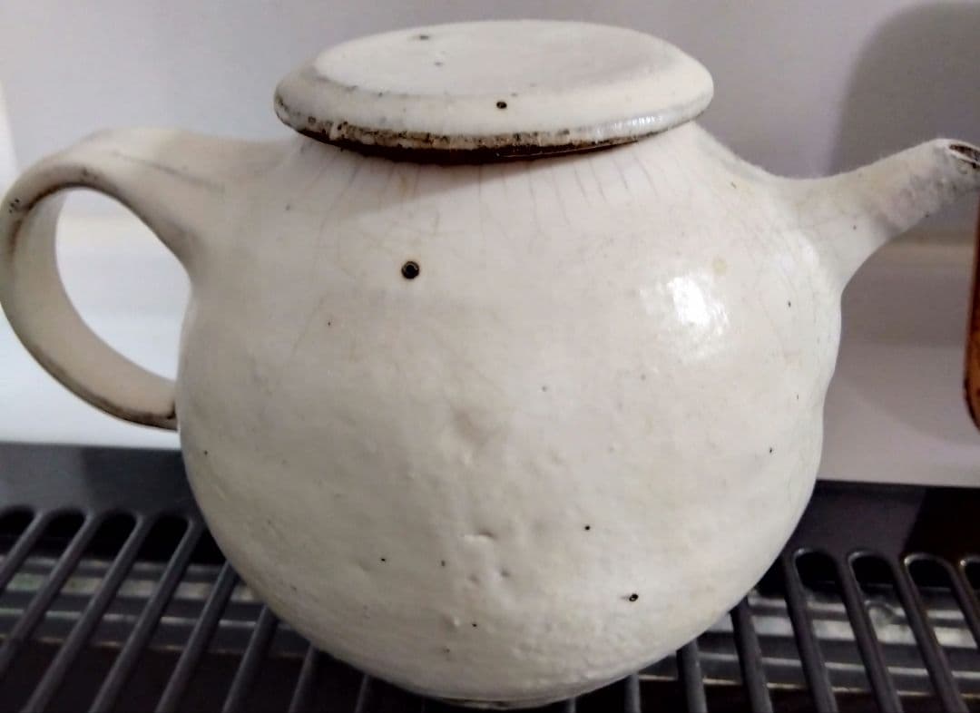 小山 乃文彦氏作品　粉引きポット