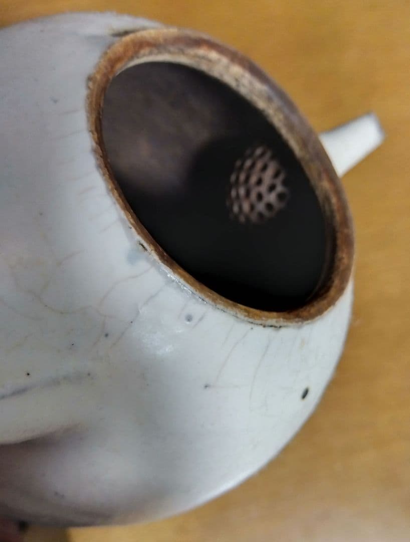 小山 乃文彦氏作品　粉引きポット