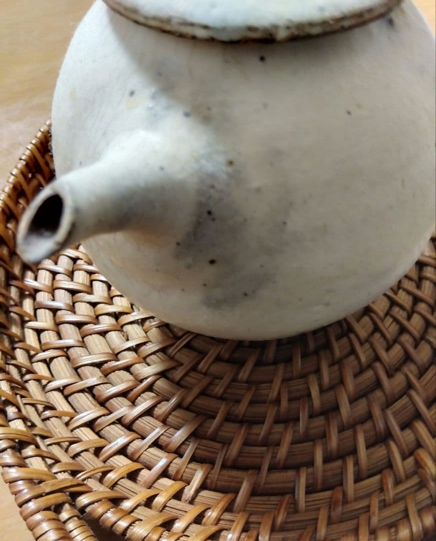 小山 乃文彦氏作品　粉引きポット