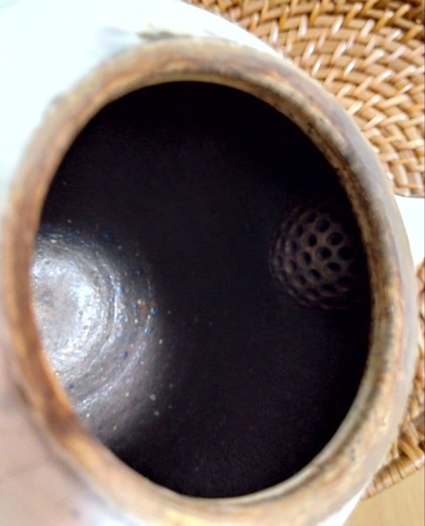 小山 乃文彦氏作品　粉引きポット