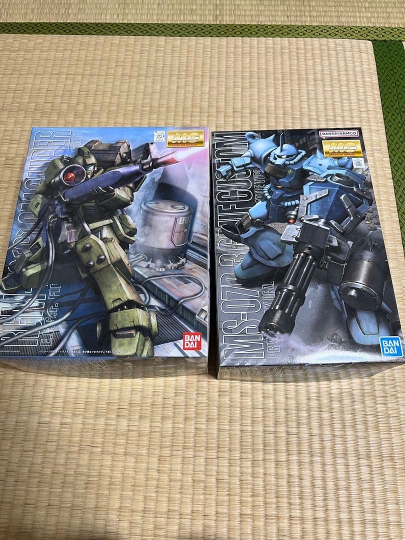 ガンプラ 未組立品 MG 08小隊シリーズ6体+ジムスナイパージャンク品