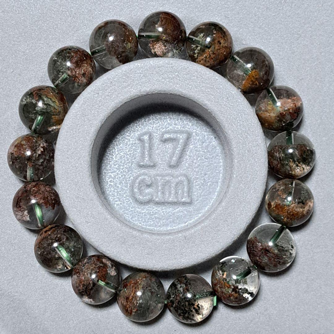 高品質　高透明　大玉ガーデンクォーツ　クリア庭園水晶　レッドグリーン　ピンク