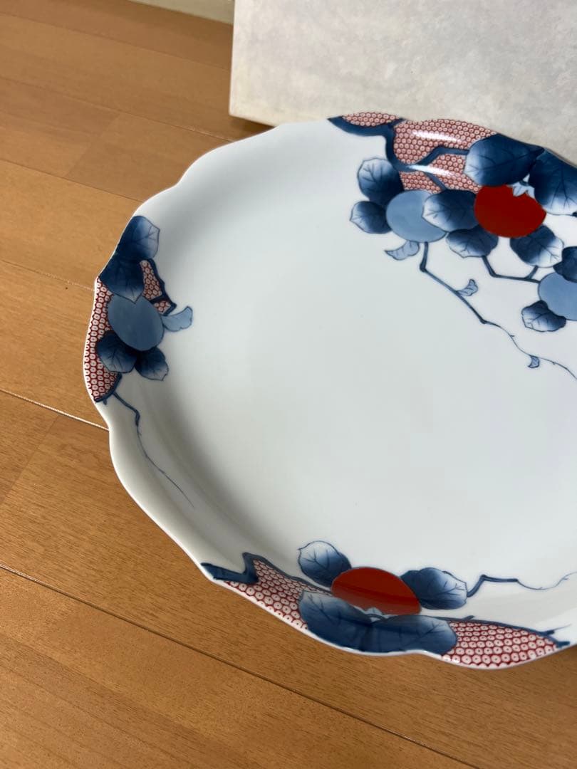 382 其泉　大皿　30cm 未使用　有田焼