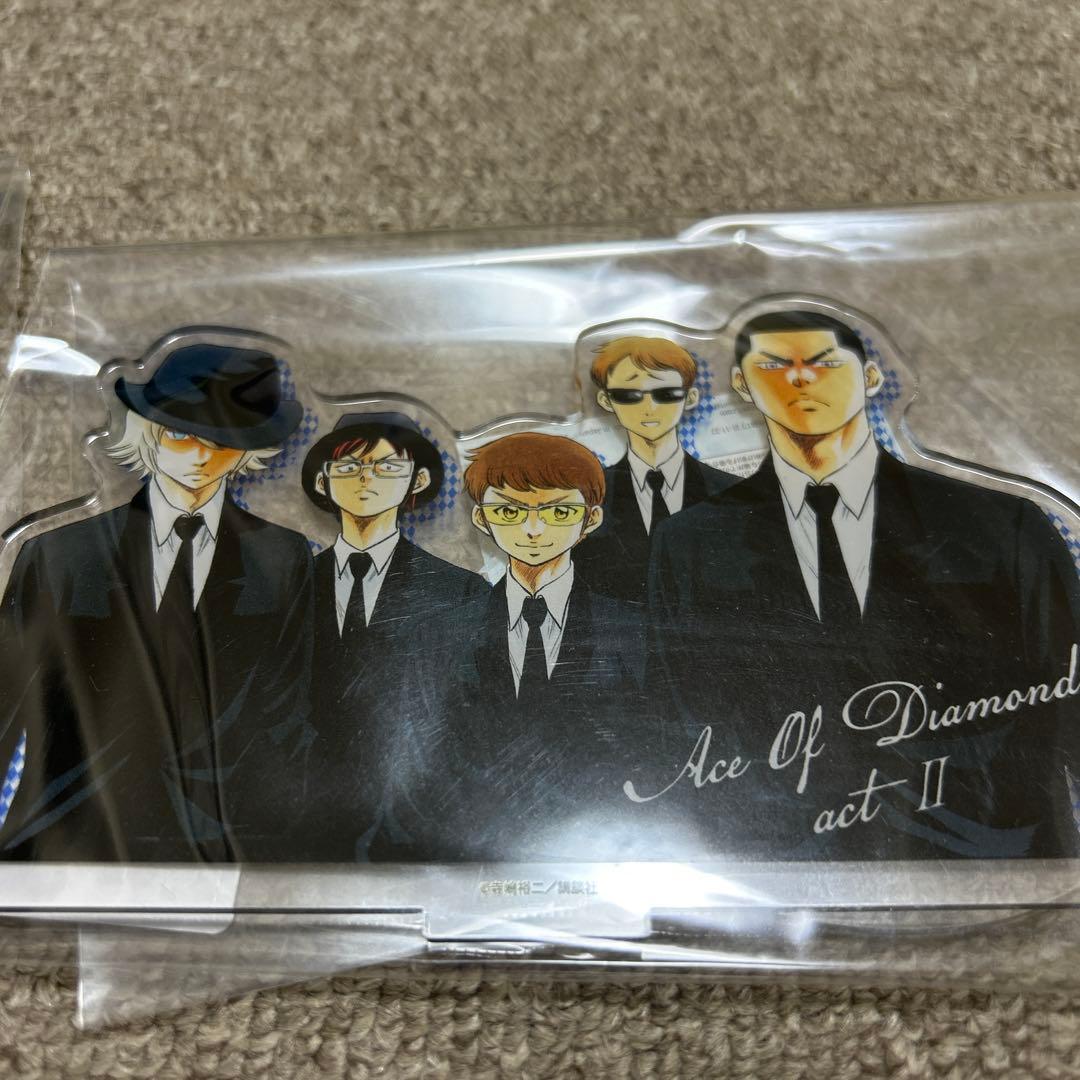 ダイヤのA マフィア アクリルフィギュア　4点セット　御幸一也　沢村　奥村　成宮