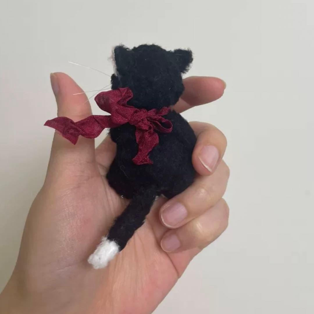 ネムネムねこちゃん ぬいぐるみ 猫 アーティストベア 海外作家様 ハンドメイド
