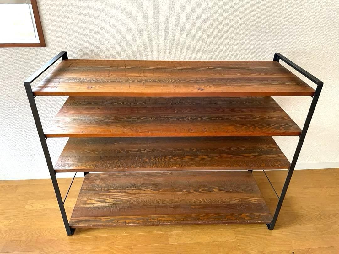 a.depeche アデペシェ⭐︎4段 棚シェルフ・ヴィンテージ加工