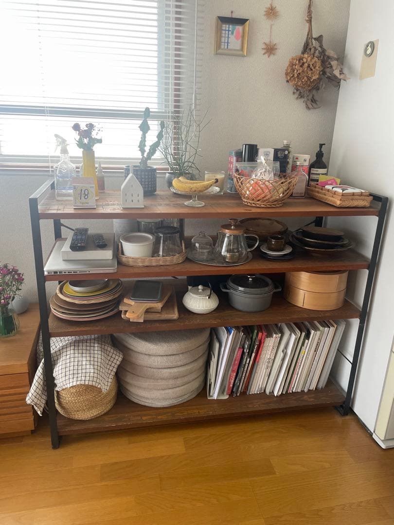 a.depeche アデペシェ⭐︎4段 棚シェルフ・ヴィンテージ加工