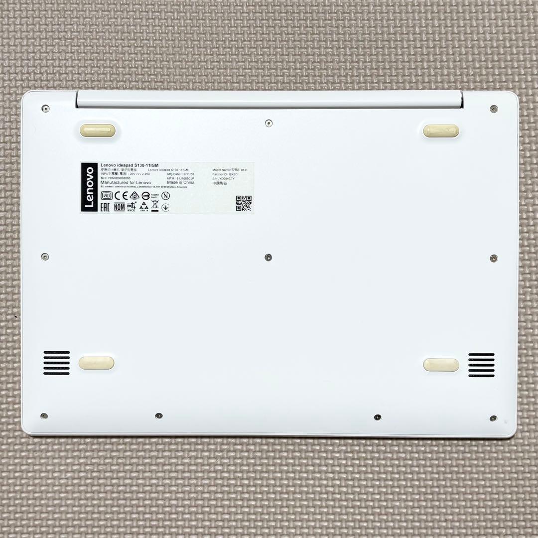 【美品】Lenovo IdeaPad S130【Win11対応PC】