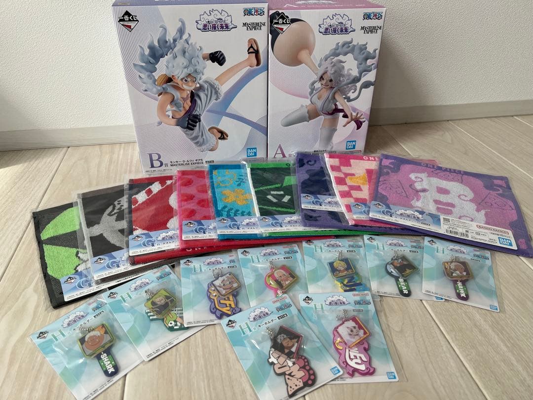 ワンピース一番くじフィギュア A・Bセット+G賞+H賞