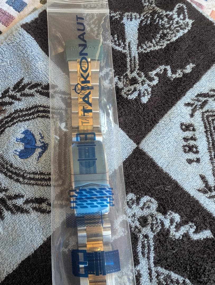 22mm メタル時計バンド ステンレススチール ツートン セイコー