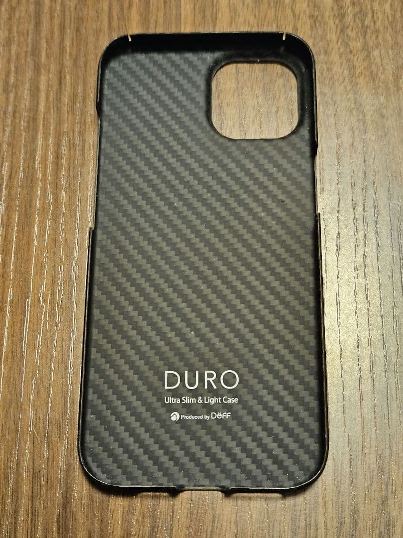 iPhone15 ブラック 256GB (DUROアラミドケース+MOFT)