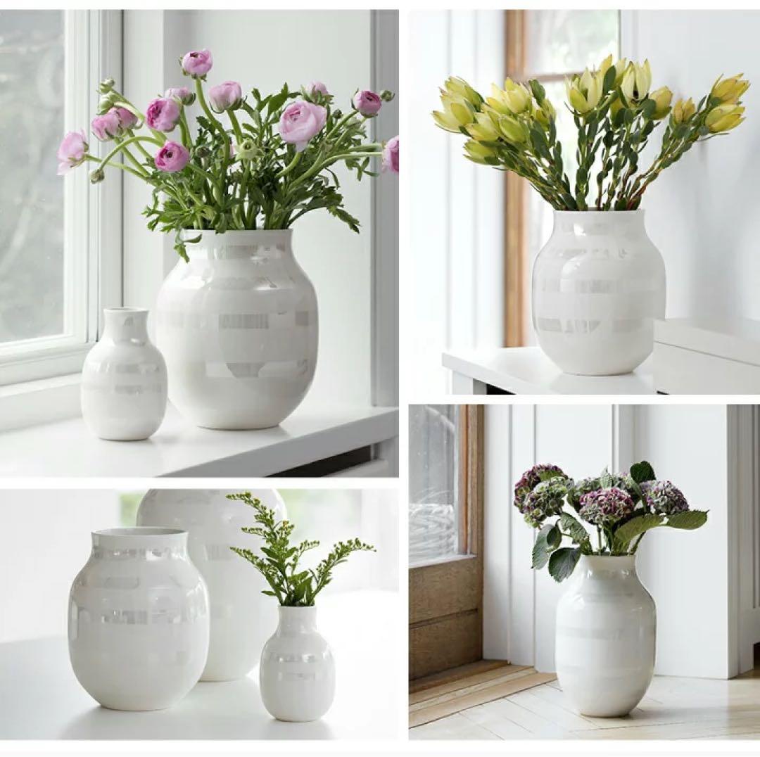 新品ケーラー・オマジオOmaggio M パール 花瓶 Kähler