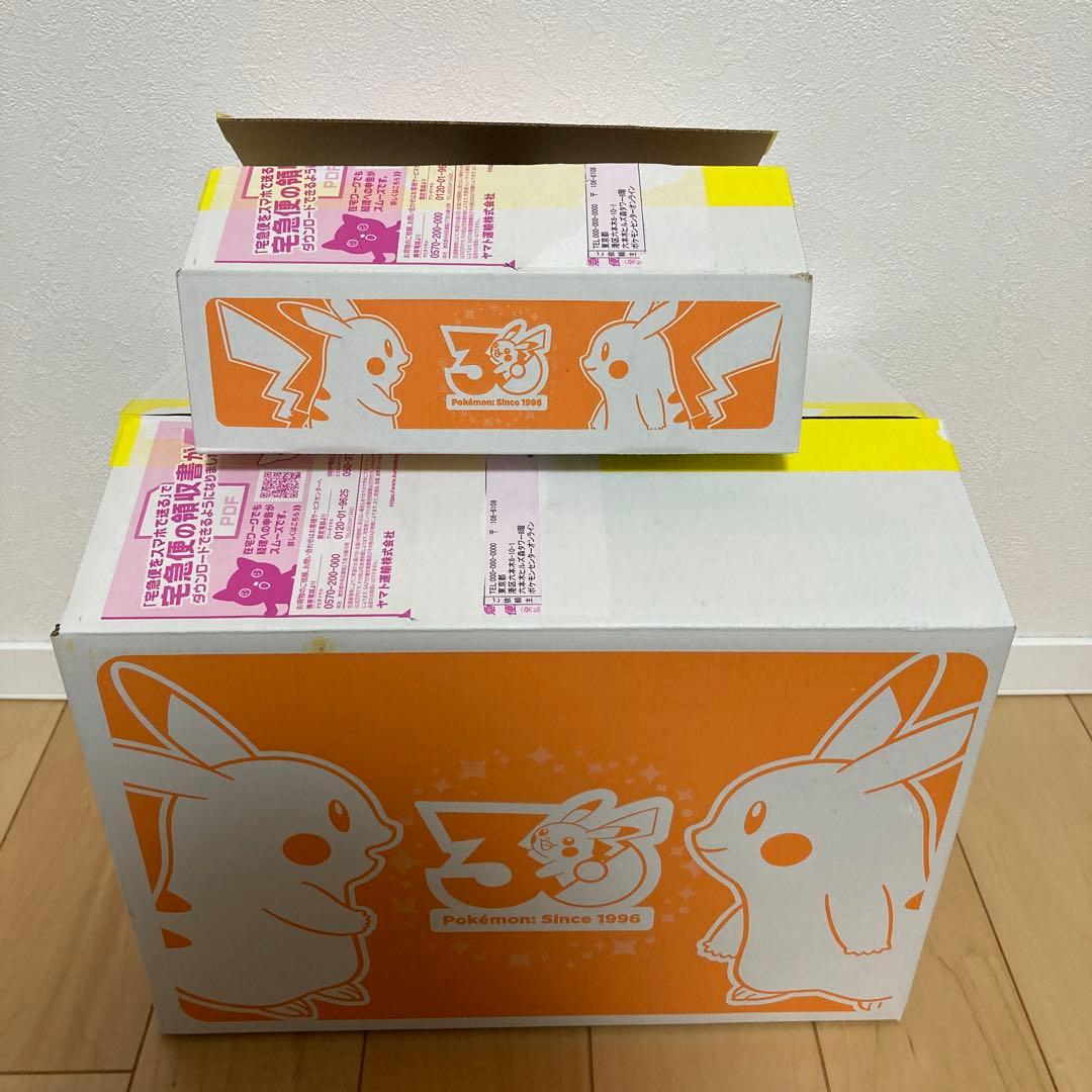 はじまりのピカチュウ　ぬいぐるみ キーホルダー2個セット　タグ付　外箱2種付き