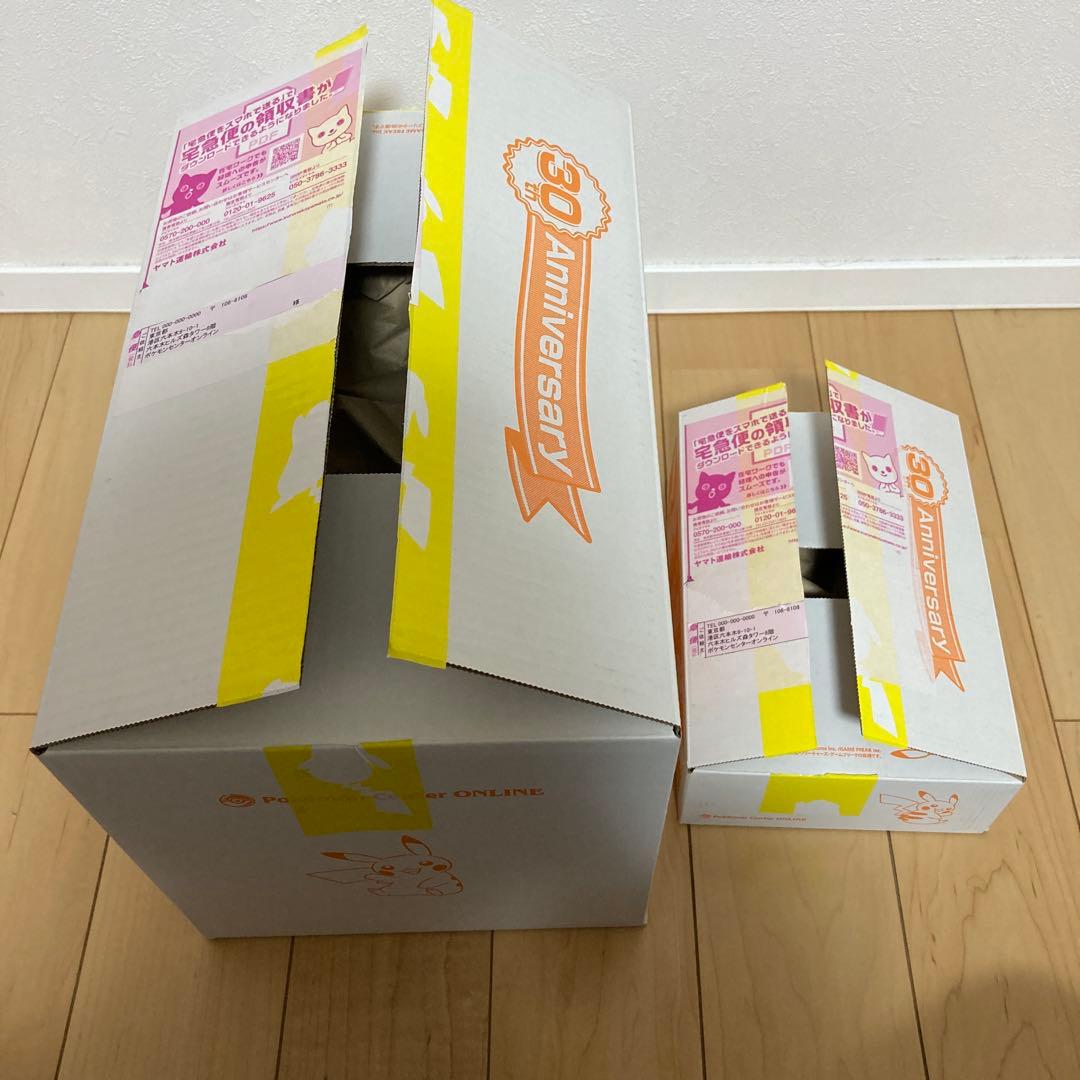 はじまりのピカチュウ　ぬいぐるみ キーホルダー2個セット　タグ付　外箱2種付き