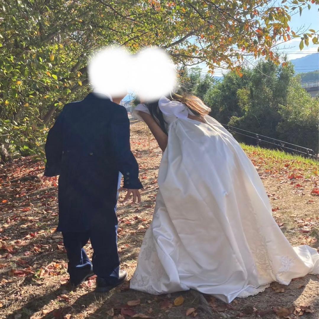 ウェディングドレス風子どもドレス