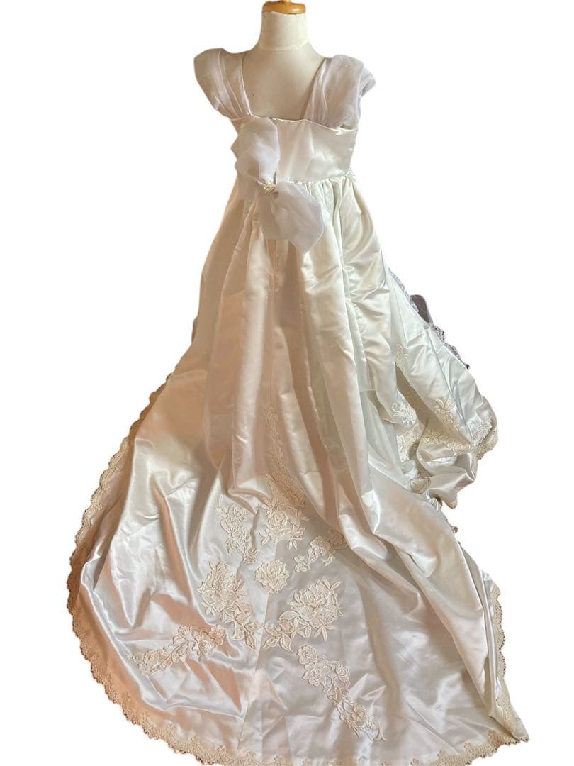 ウェディングドレス風子どもドレス