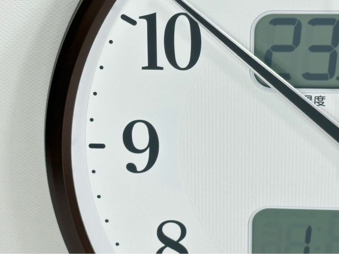 セイコー 掛け時計 直径35.0x5.2cm 電波 アナログ KX383B