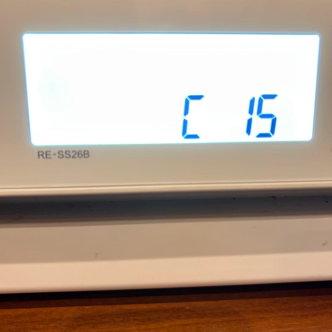 SHARP シャープ　オーブンレンジ　 RE-SS26B ホワイト　ジャンク