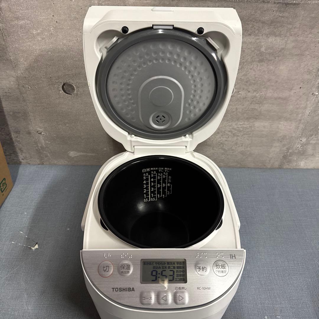 ☆TOSHIBA IH炊飯器 RC-10HW