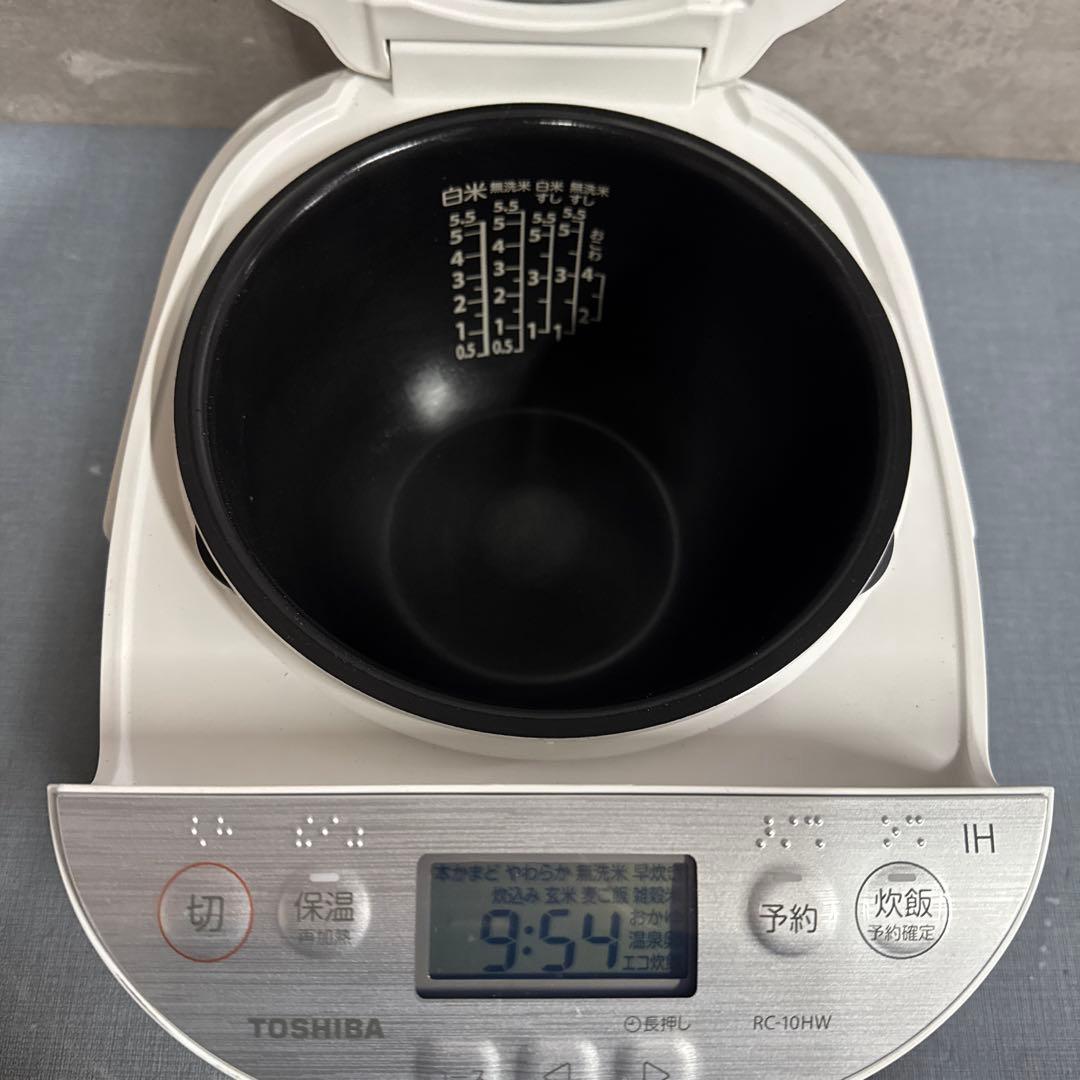 ☆TOSHIBA IH炊飯器 RC-10HW