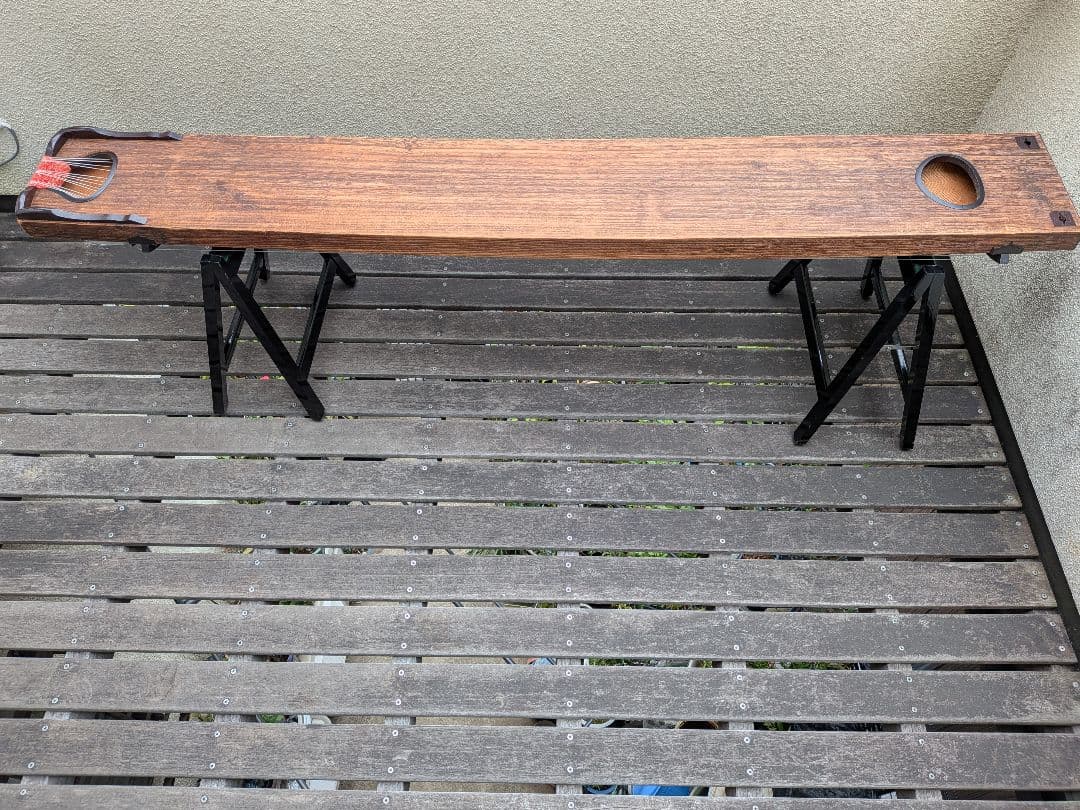 桐製 13弦刳り甲箏=琴