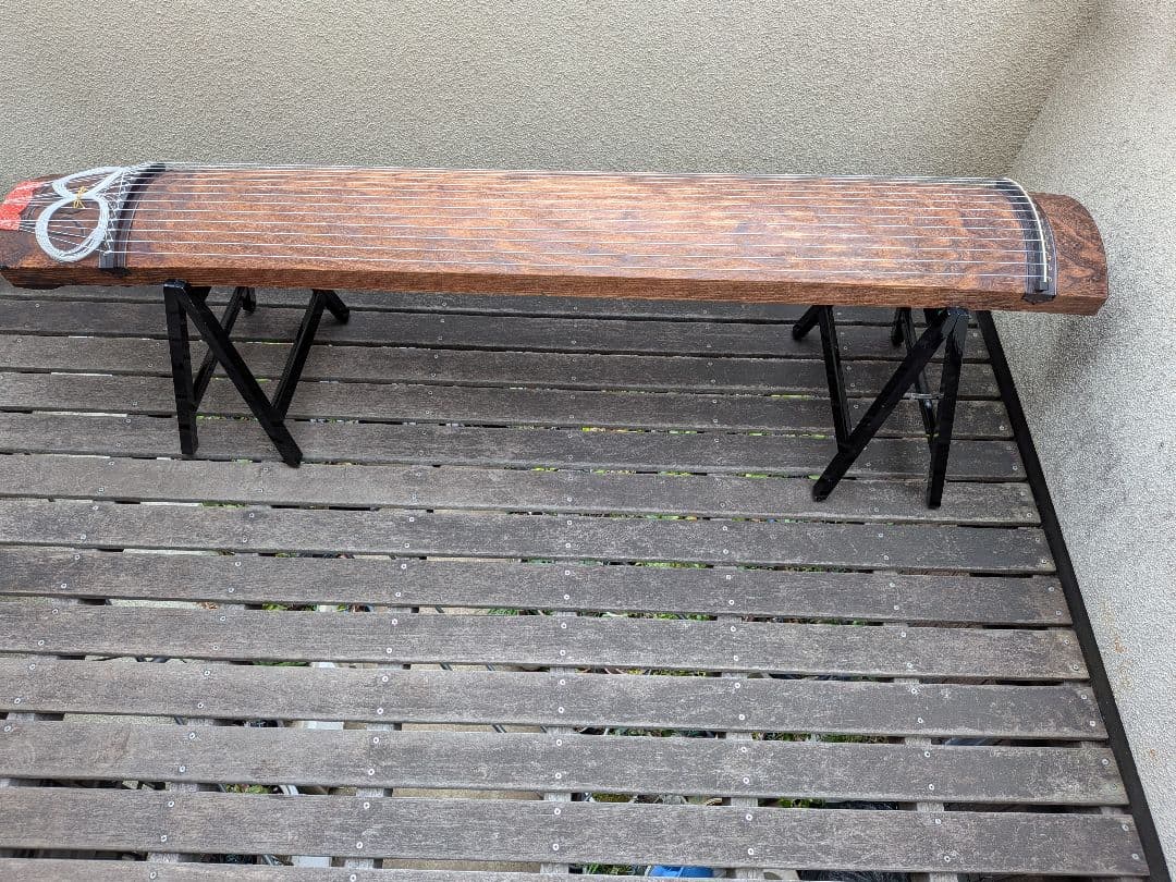 桐製 13弦刳り甲箏=琴