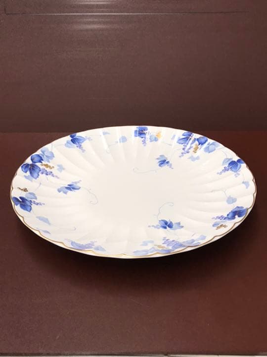 ニッコー３２cmパーティープレート ブルー