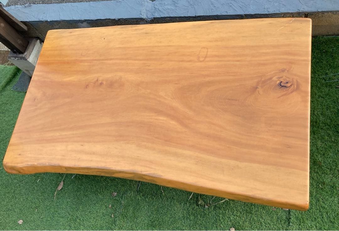 【送料込み！】ケヤキ／一枚板／座卓／ローテーブル