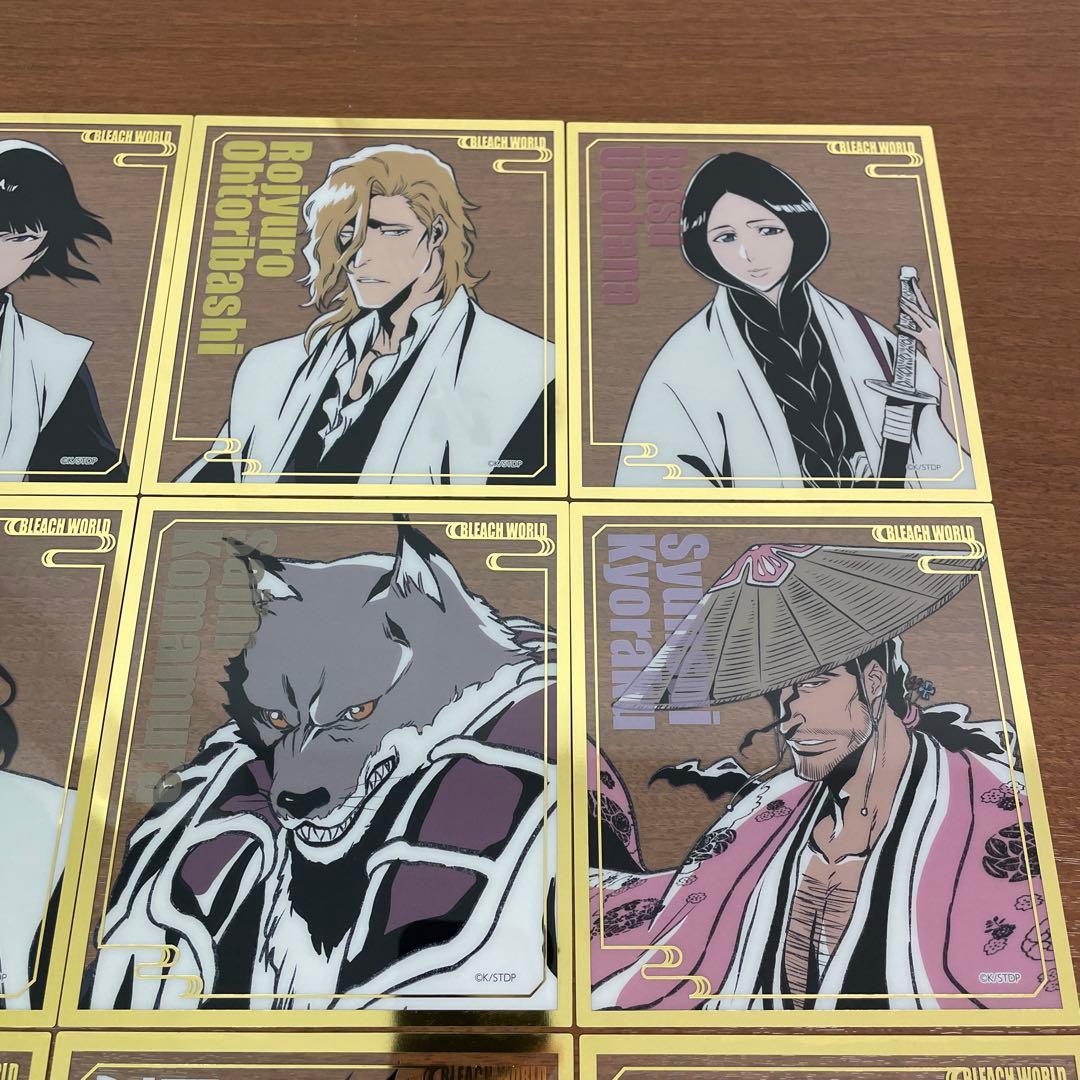 ❶BLEACH WORLD Ver. クリアミニ色紙 全14種 フルコンプ