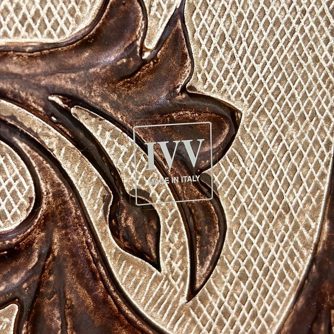 未使用★イタリア製　IVV ビザンツィオガラスボール　ハンドメイド　大ボール