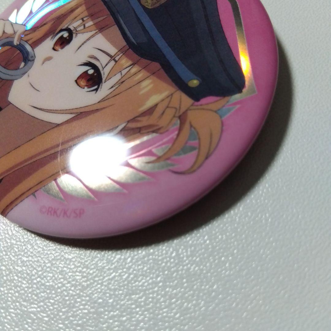 【SAO】アスナ マルイ オフィシャルストア 怪盗 警察 缶バッジ