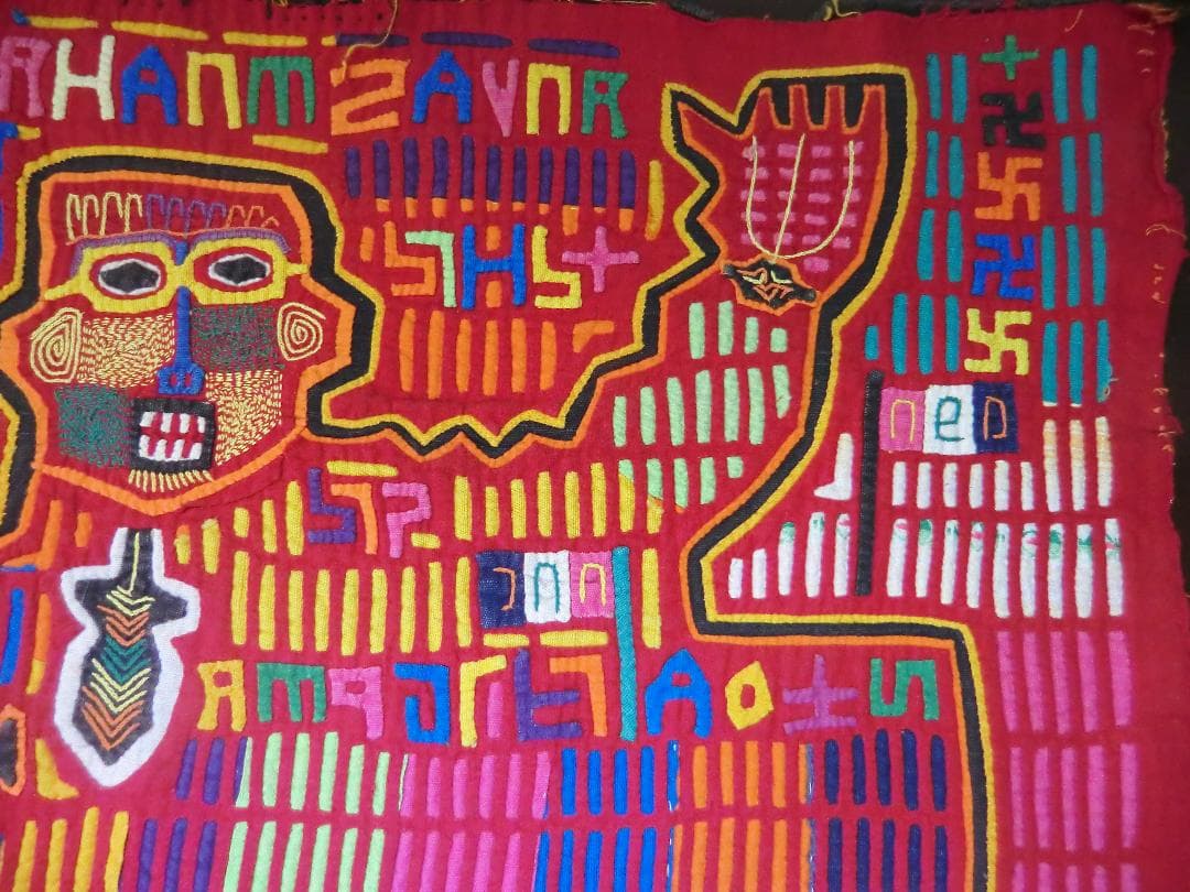 モラ刺繍　クナ族　０１２