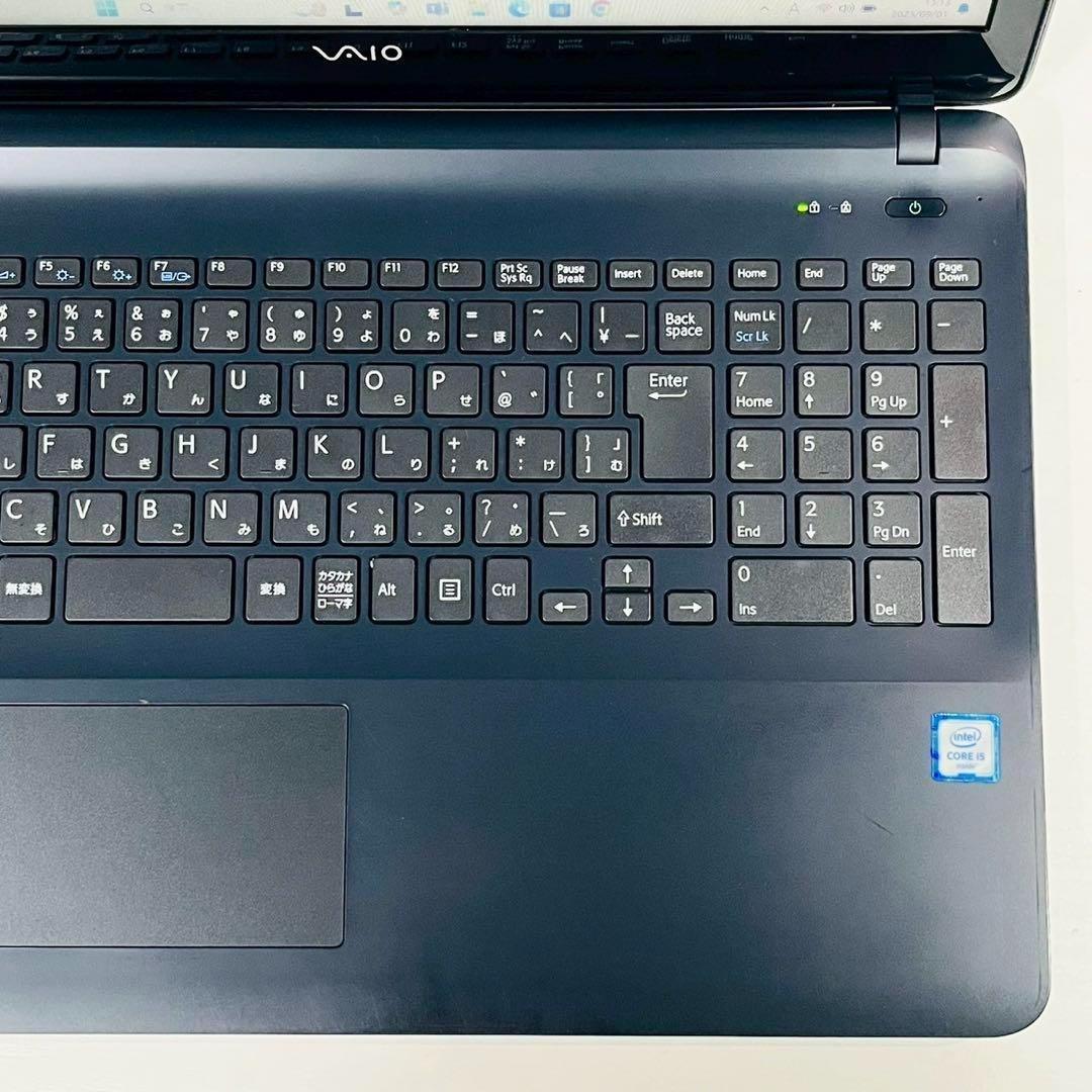 人気VAIO✨ノートパソコン 大画面 DVD カメラ SSD Win11 PC