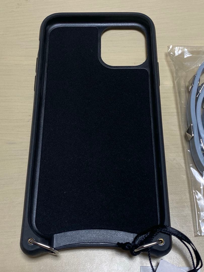 BANDOLIER iPhone11pro ストラップ付き ライトブルー