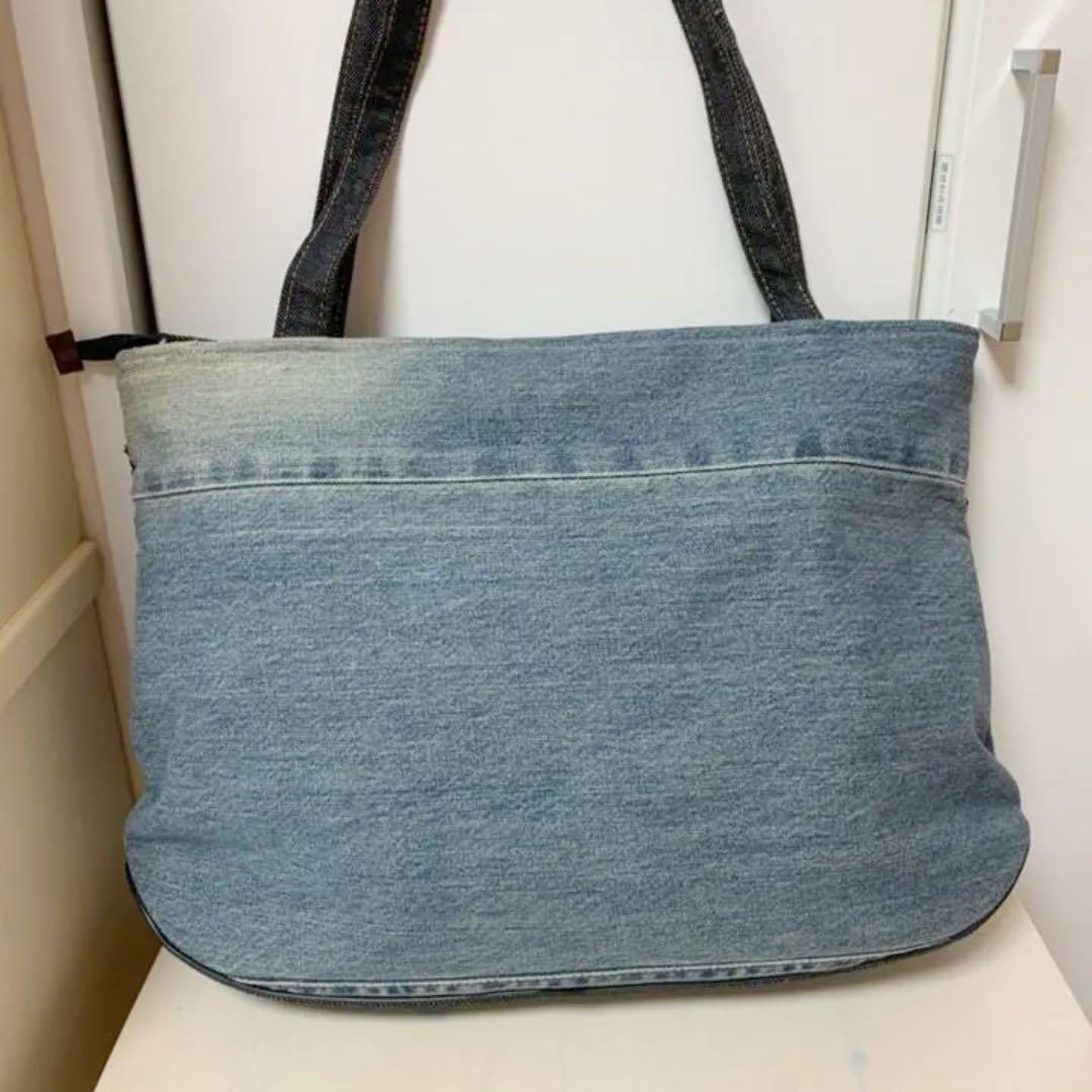 お値下げしました❗デニム デコレーション バッグ