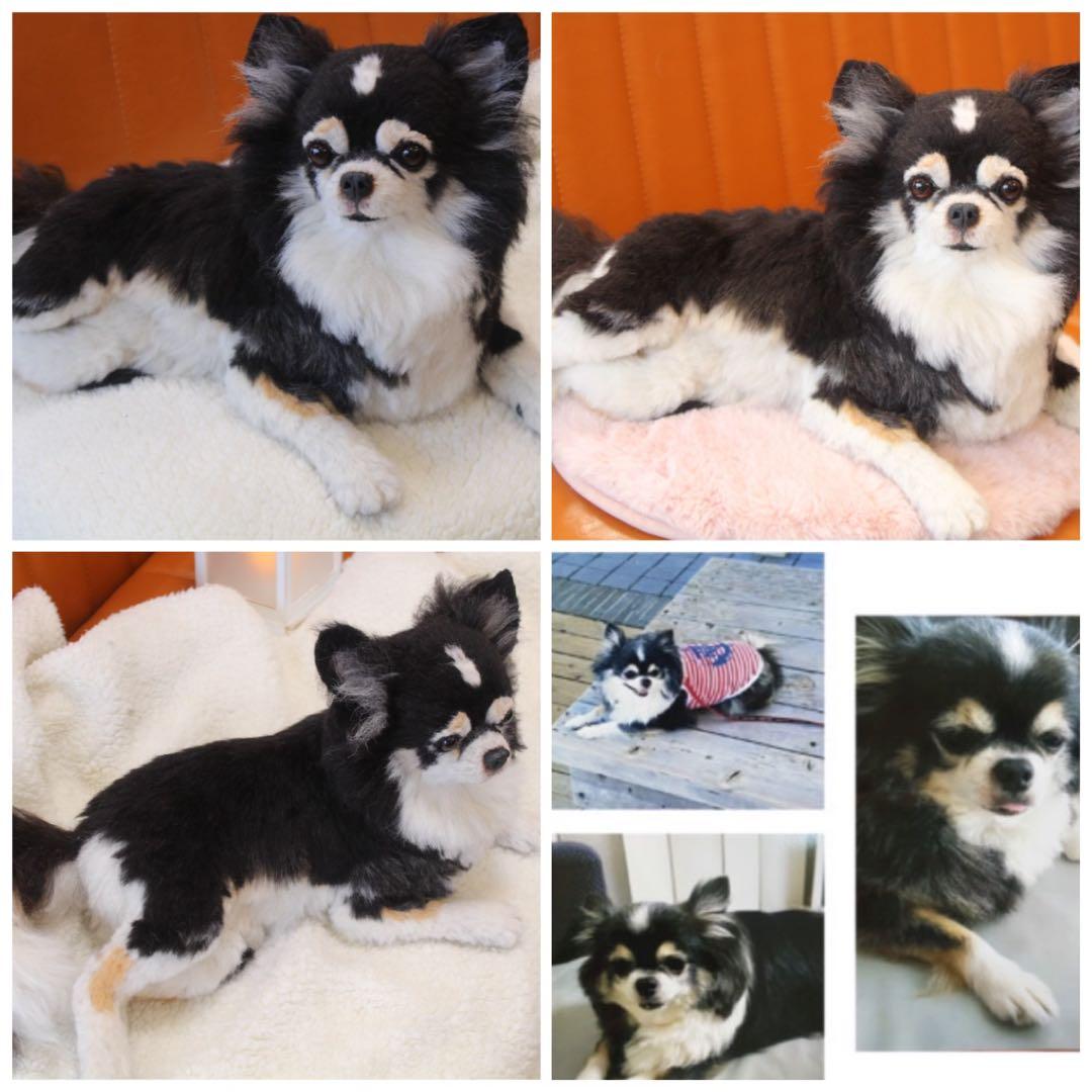 羊毛フェルト オーダー 犬 置物 ペット　愛犬さんのオーダー