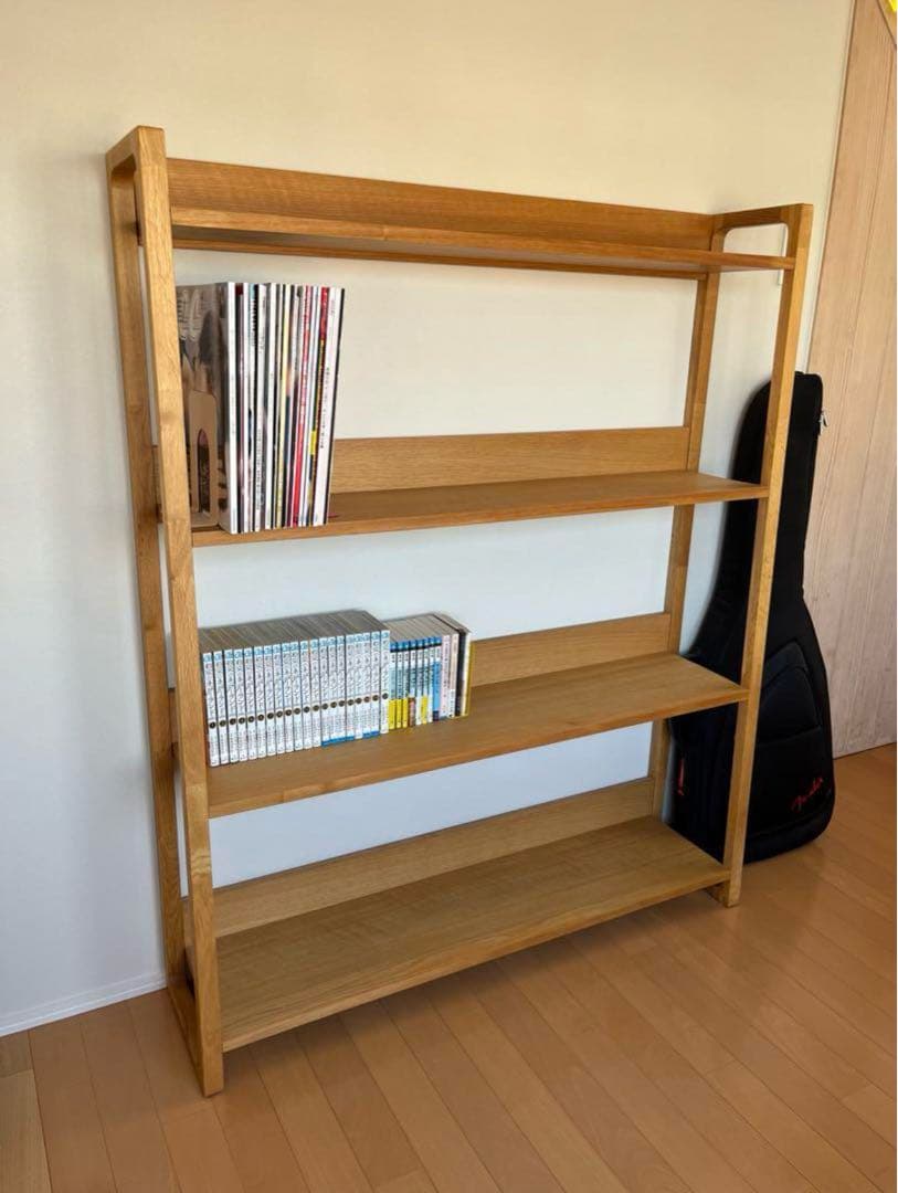 アクタス 木製 シェルフ 棚 4段