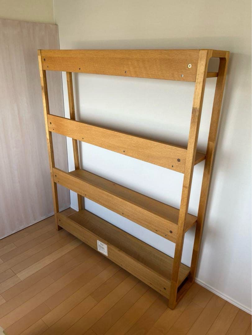 アクタス 木製 シェルフ 棚 4段