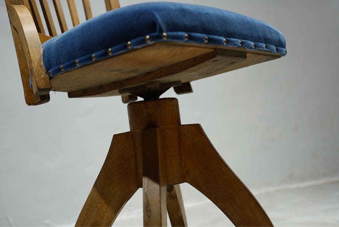 ドクターチェア　大正時代　張替え済み