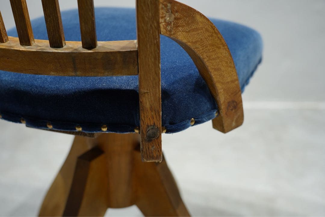 ドクターチェア　大正時代　張替え済み