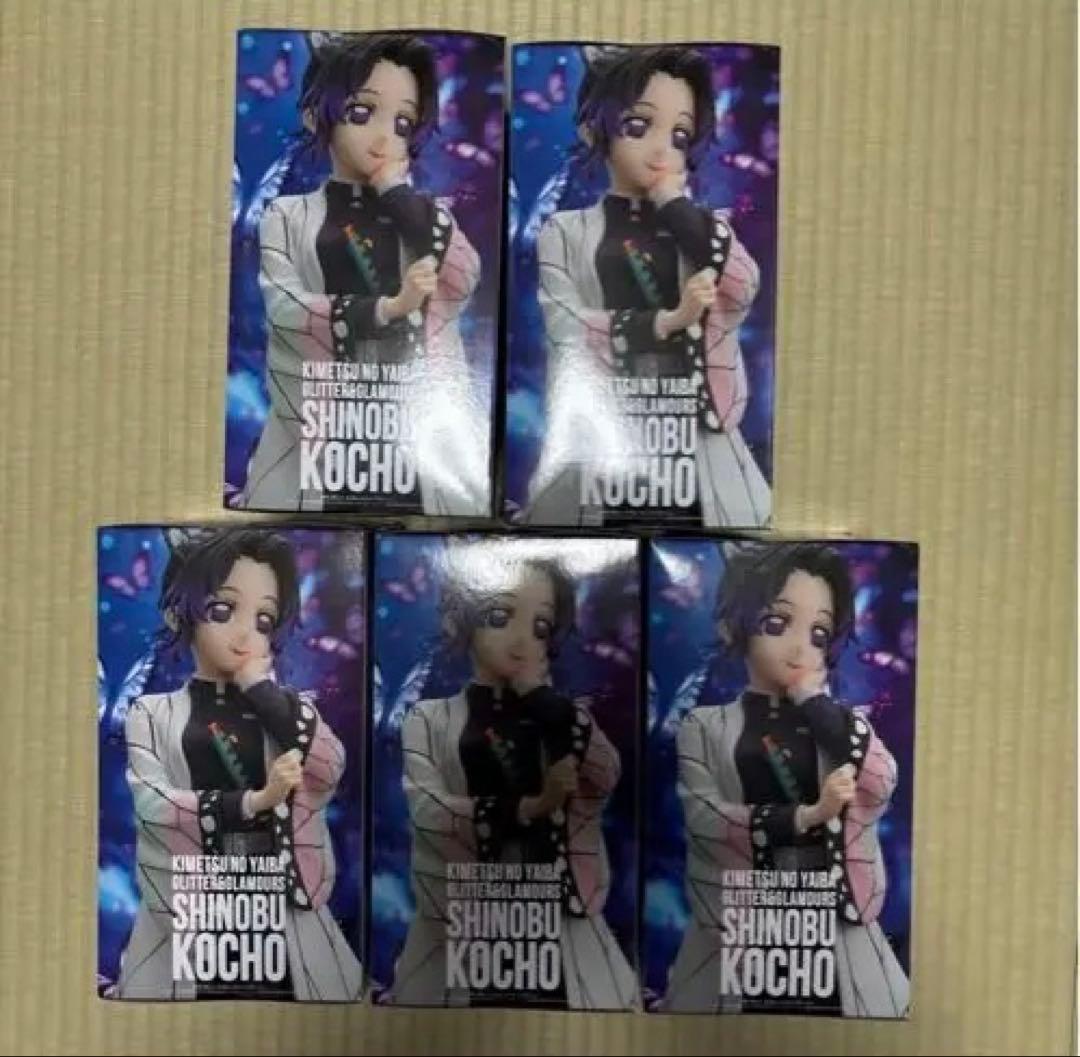 鬼滅の刃 GLITTER&GLAMOURS 胡蝶しのぶ フィギュア 5個セット