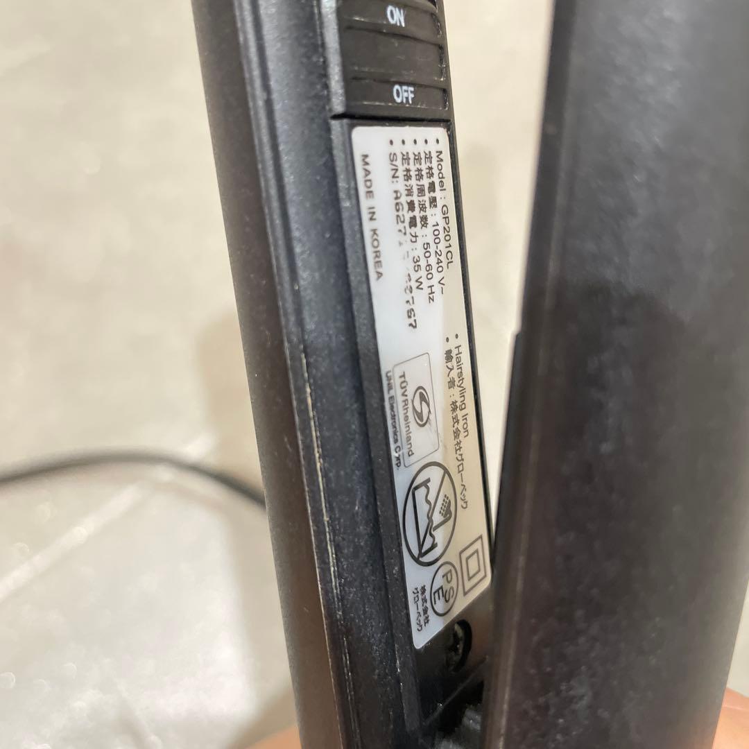 Glamour ストレートヘアアイロン 100-200℃ グランパーム