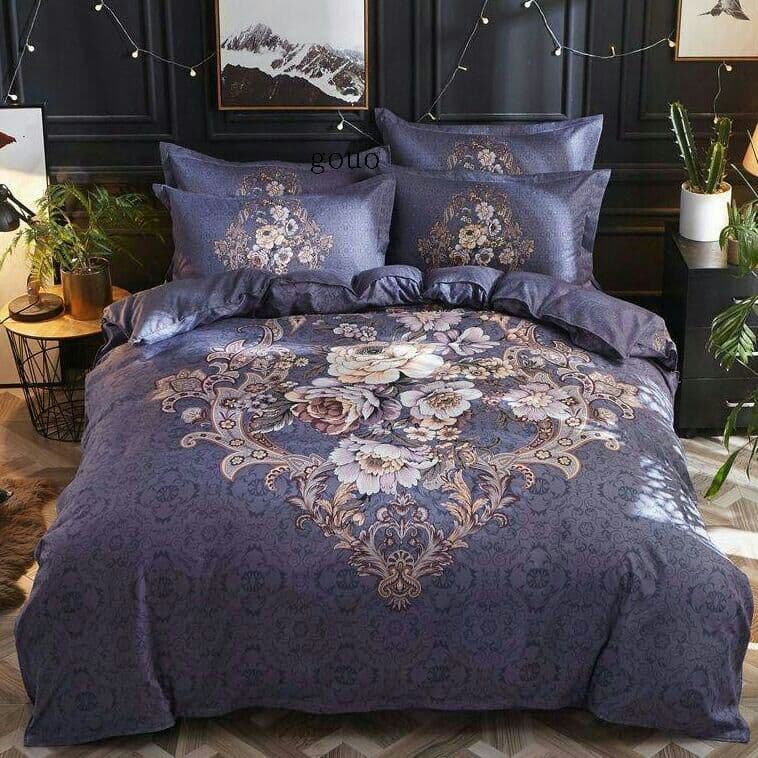 ベッドスカート4点セットベッド用品厚手磨き4点セットシーツ3点セットX