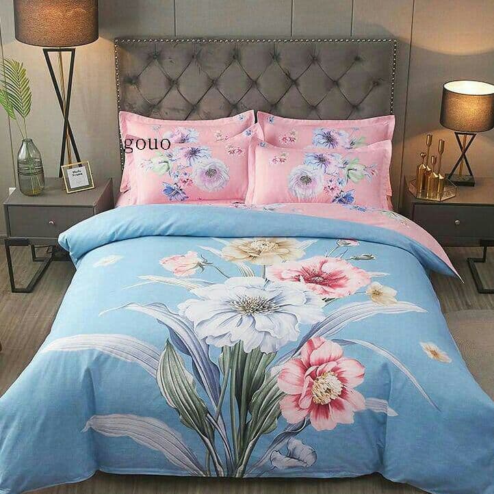 ベッドスカート4点セットベッド用品厚手磨き4点セットシーツ3点セットX