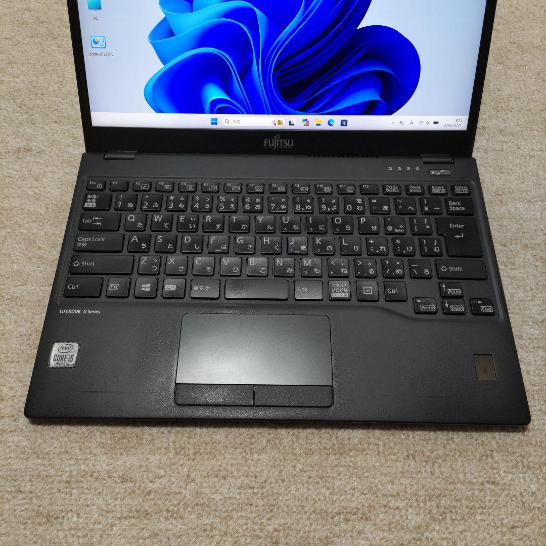 液晶表示不良 富士通 LIFEBOOK U9310/E 8G 256G LTE