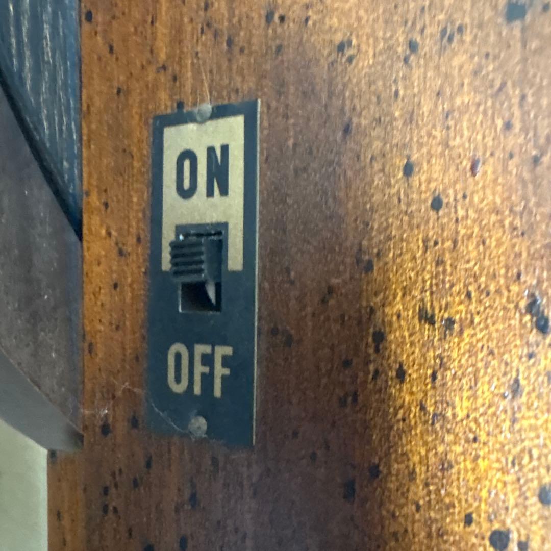 シチズンクオーツ　振り子式壁掛け時計 木製　ジャンク　レトロ