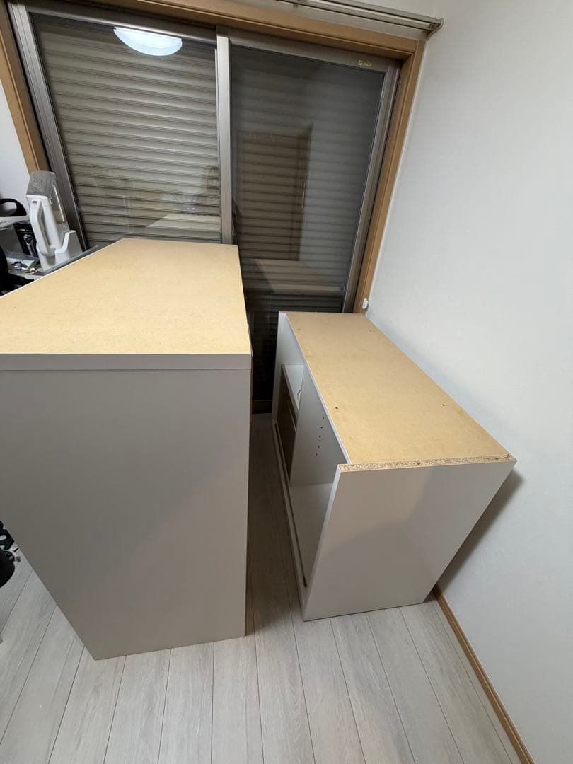 【写真追加】食器棚「セリエ」アーバンウォール色 奥行53cm 高さ205cm